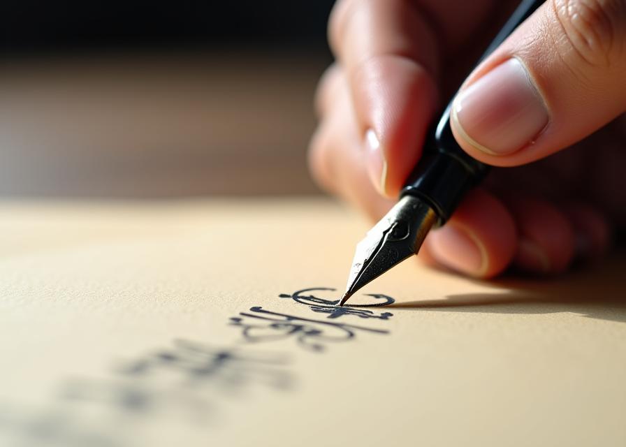 Curso de caligrafía clásica con pluma